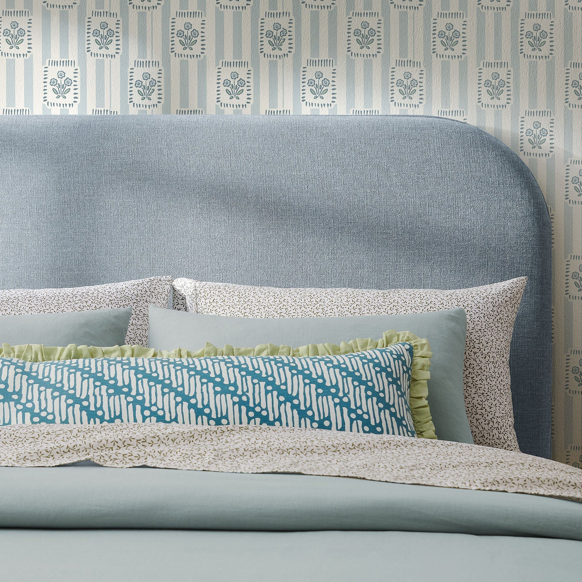 Keynote King Size Upholstered Fabric Headboard by Modway