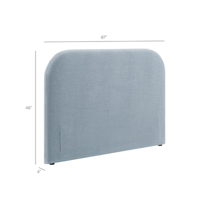 Keynote King Size Upholstered Fabric Headboard by Modway