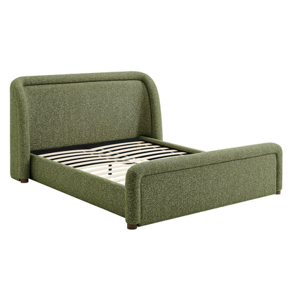 Tasmin Queen Upholstered Fabric Platform Bed by Modway