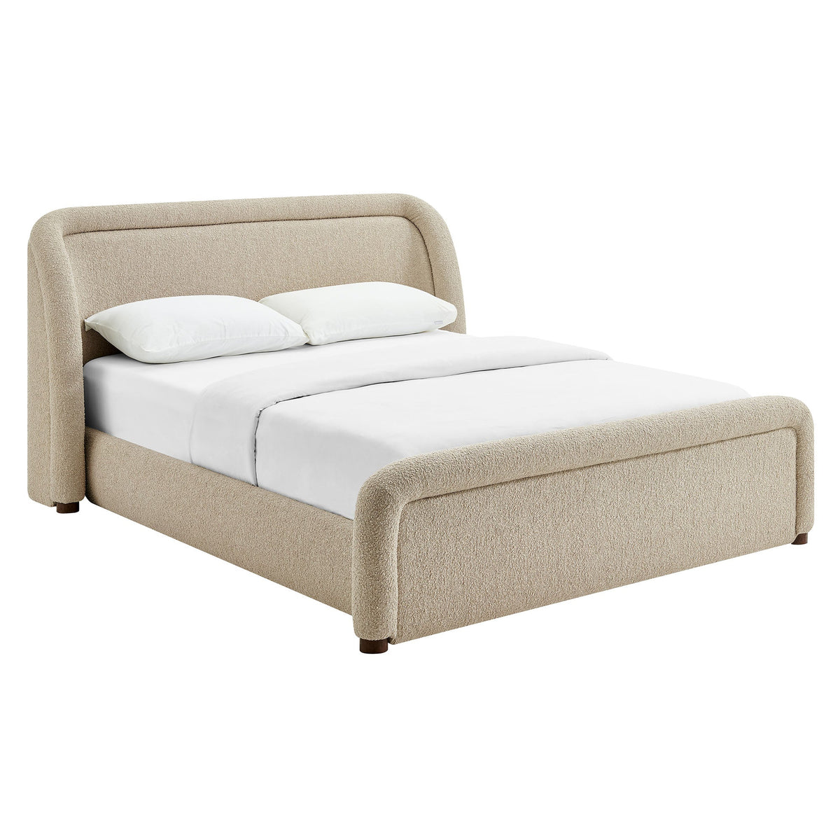 Tasmin King Upholstered Fabric Platform Bed by Modway