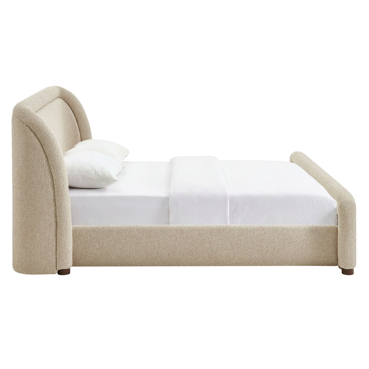 Tasmin King Upholstered Fabric Platform Bed by Modway