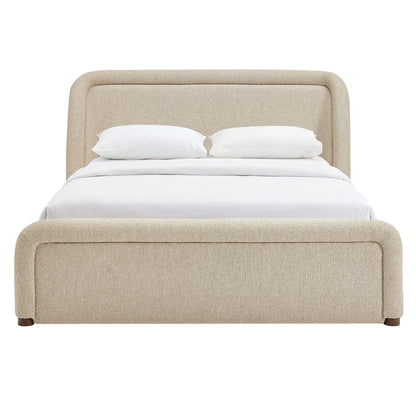 Tasmin King Upholstered Fabric Platform Bed by Modway