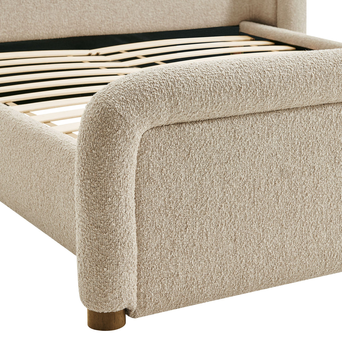 Tasmin King Upholstered Fabric Platform Bed by Modway