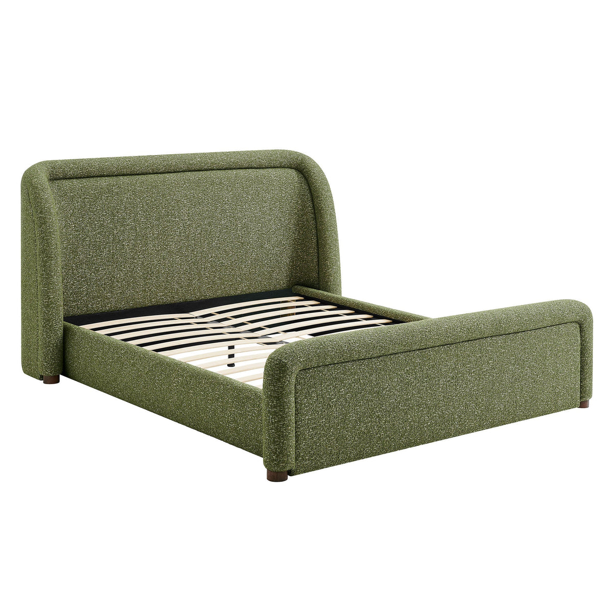 Tasmin King Upholstered Fabric Platform Bed by Modway