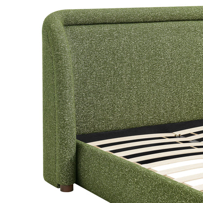 Tasmin King Upholstered Fabric Platform Bed by Modway