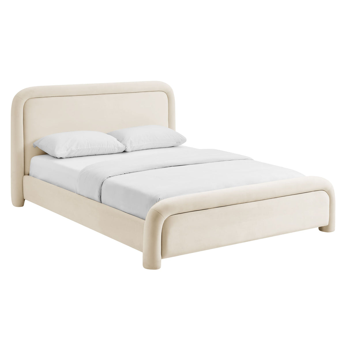 Beck Queen Performance Velvet Platform Bed by Modway