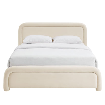 Beck Queen Performance Velvet Platform Bed by Modway