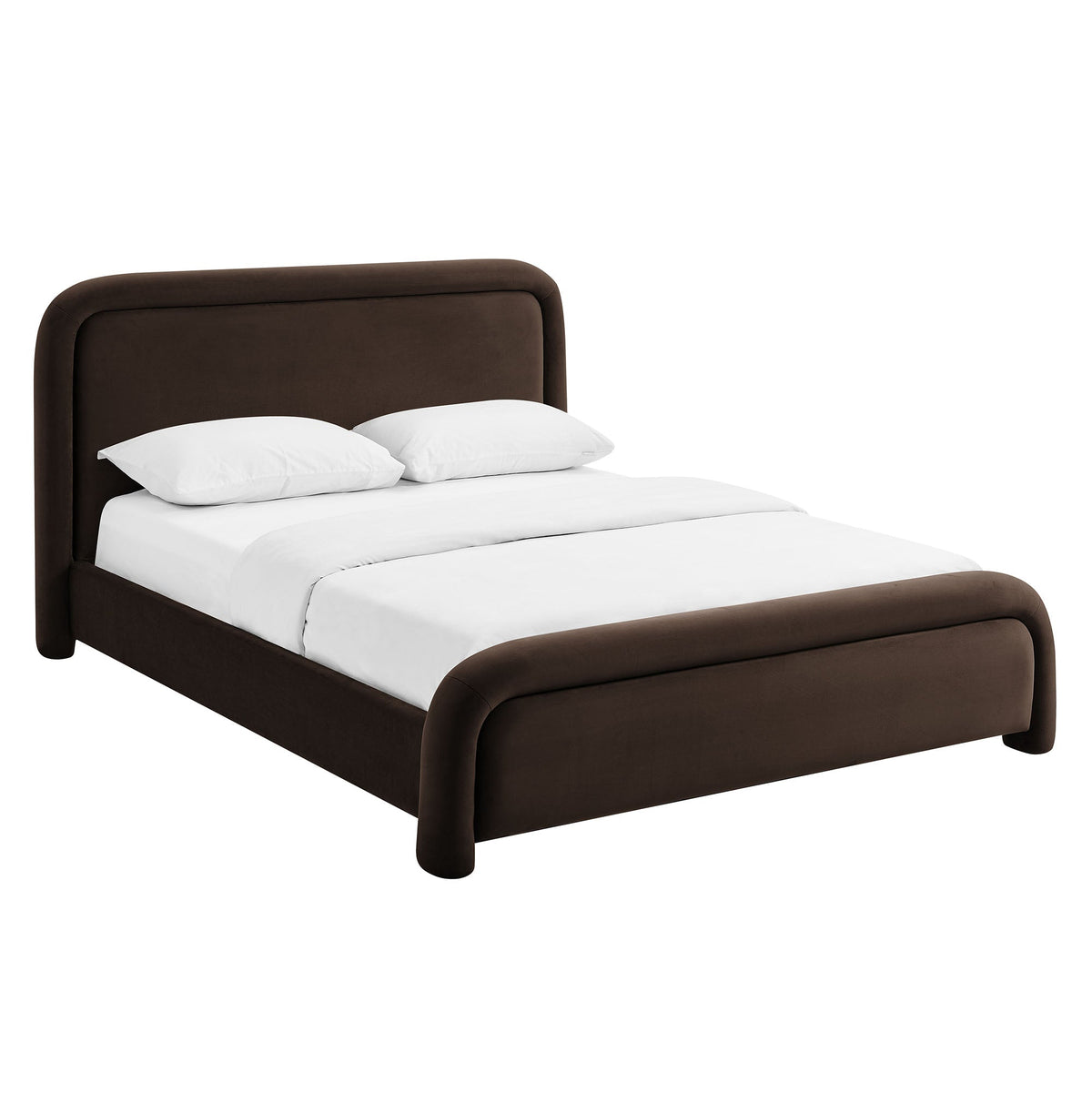 Beck Queen Performance Velvet Platform Bed by Modway