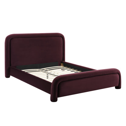 Beck Queen Performance Velvet Platform Bed by Modway