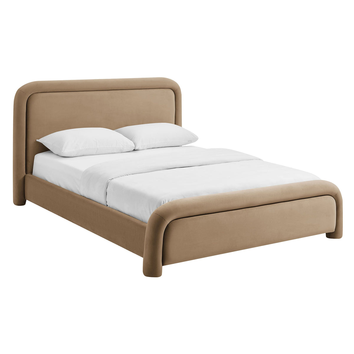Beck Queen Performance Velvet Platform Bed by Modway