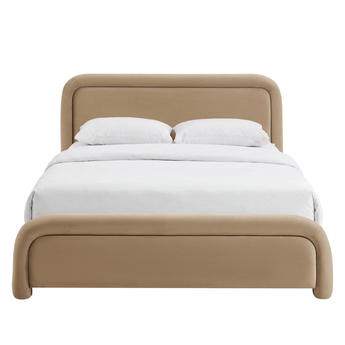 Beck King Performance Velvet Platform Bed by Modway