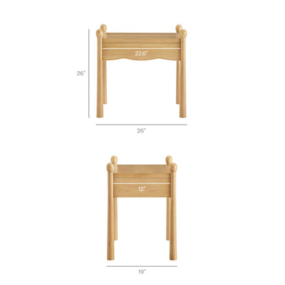 Darcy Wood Nightstand or Side Table by Modway