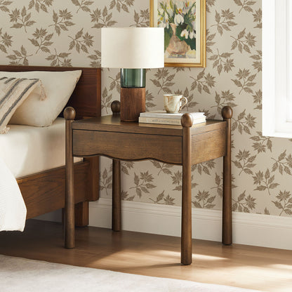 Darcy Wood Nightstand or Side Table by Modway