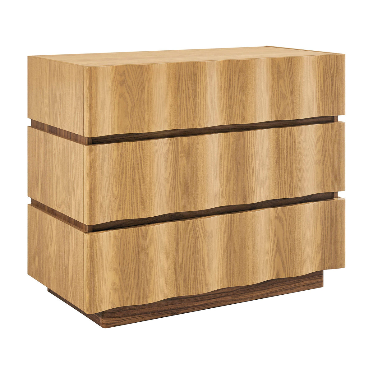 Isola Wavy 3 Drawer Chest by Modway