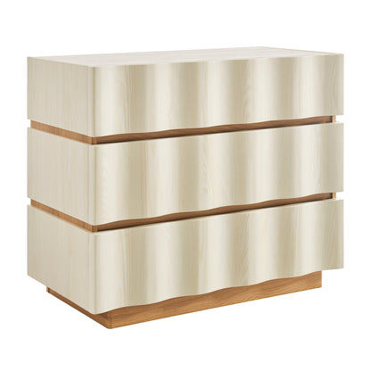 Isola Wavy 3 Drawer Chest by Modway