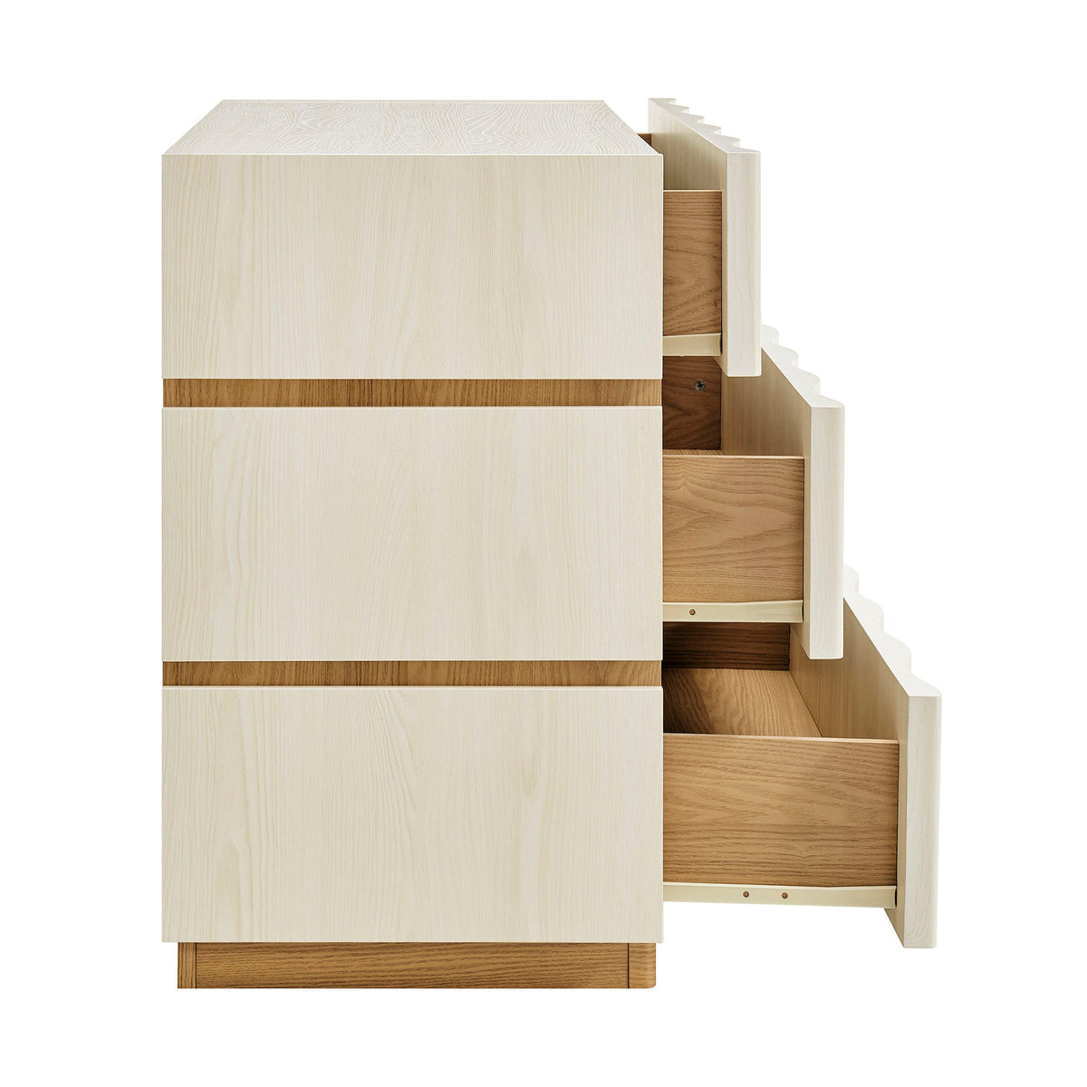 Isola Wavy 3 Drawer Chest by Modway