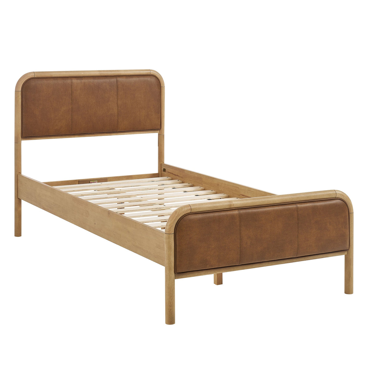Wexford Vegan Leather Twin Platform Bed by Modway