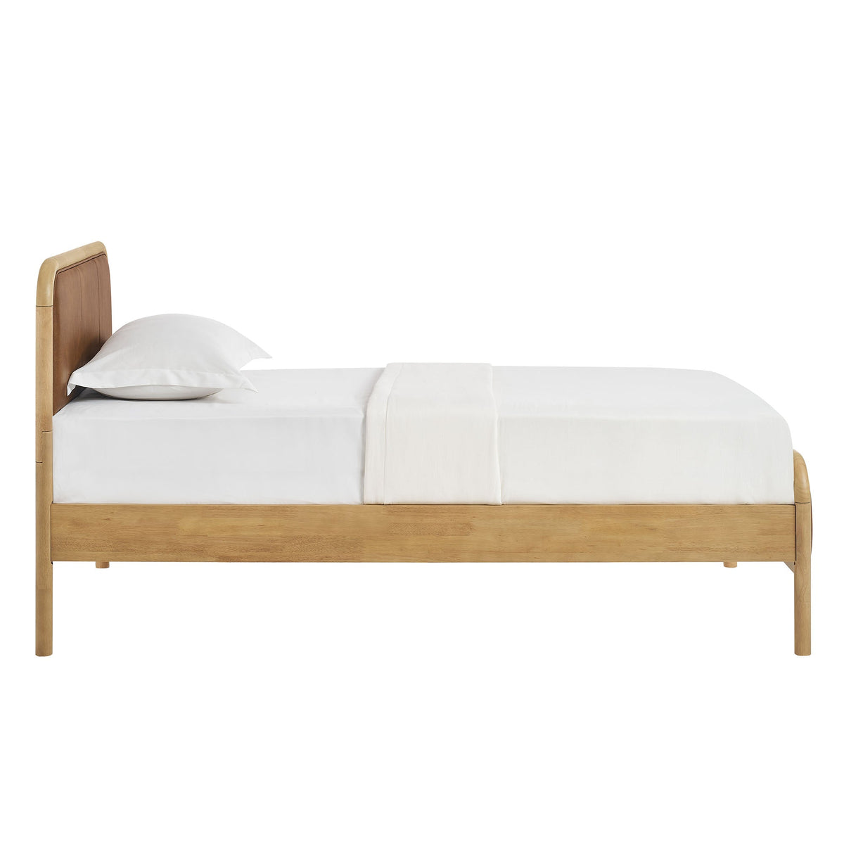 Wexford Vegan Leather Twin Platform Bed by Modway