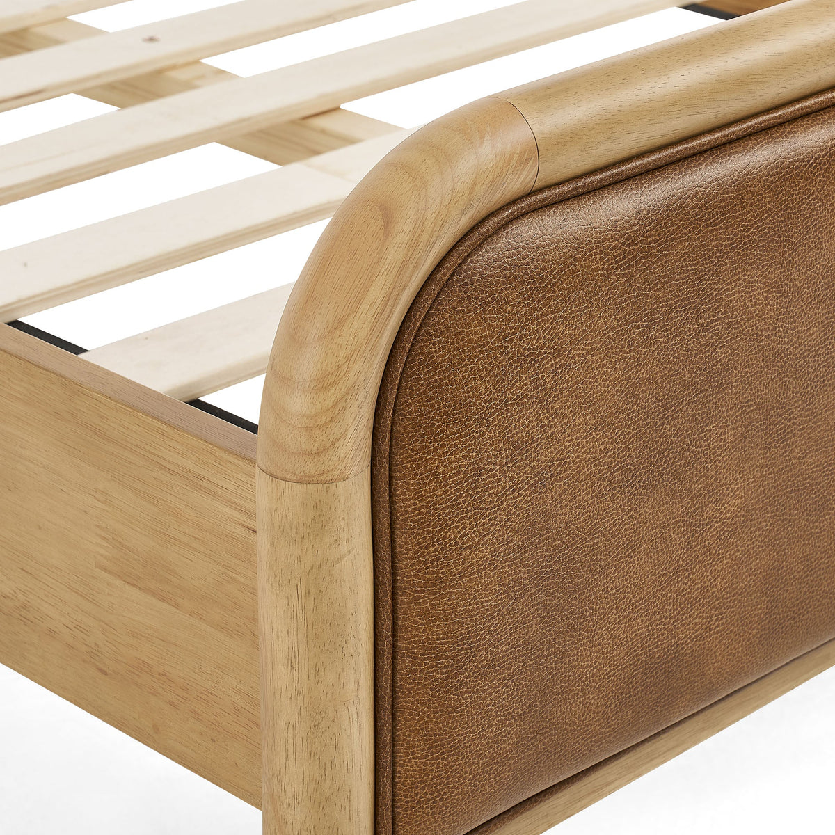 Wexford Vegan Leather Twin Platform Bed by Modway