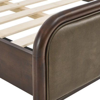 Wexford Vegan Leather Twin Platform Bed by Modway