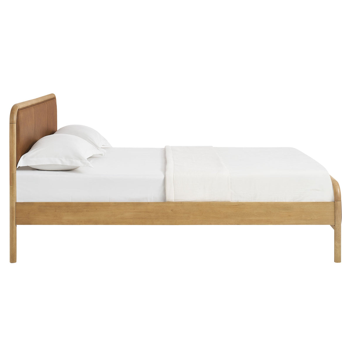Wexford Vegan Leather Queen Platform Bed by Modway