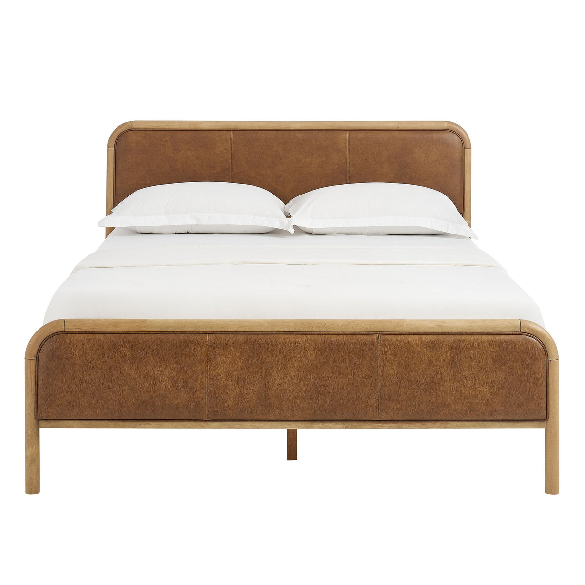 Wexford Vegan Leather King Platform Bed by Modway