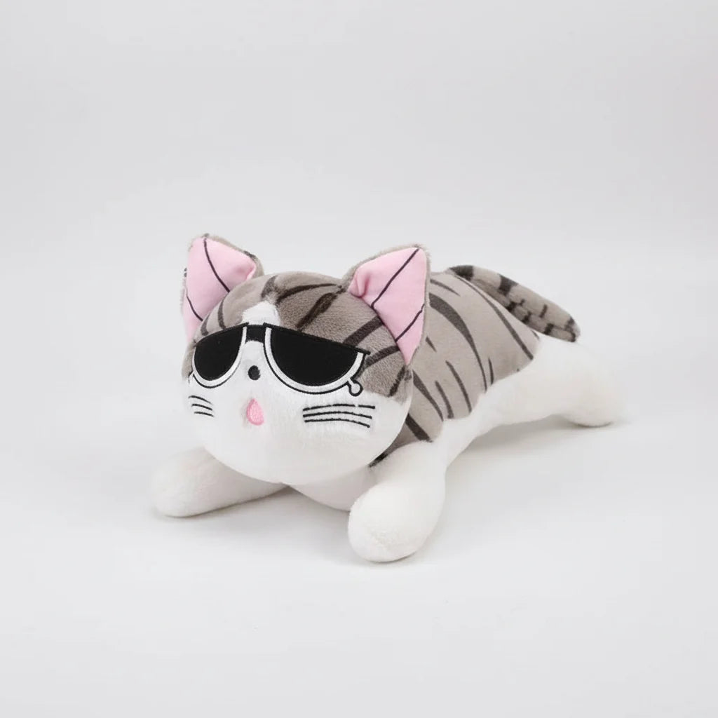 Kitty Cat Plush Toy Pillow – Soft Stuffed Animal Cushion (30–100 cm)
