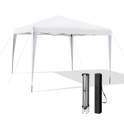 10 x 10 Feet Outdoor Pop-up Patio Canopy for Beach and Camp