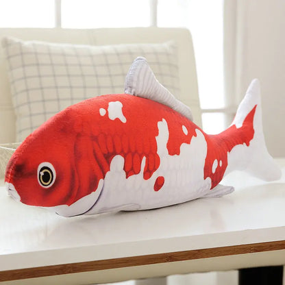 Giant Koi Fish Plush Toy – Realistic Carp Stuffed Animal Body Pillow