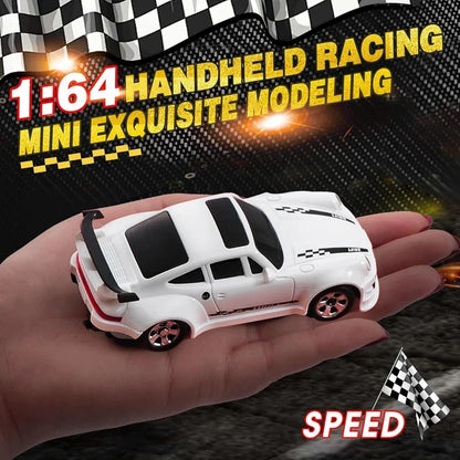 1/64 2.4G High speed Drift Rc Car 4WD Remote Control Car Four Wheel Drive Radio Controlled Mini RTR Racing Model Boy Toy Gift