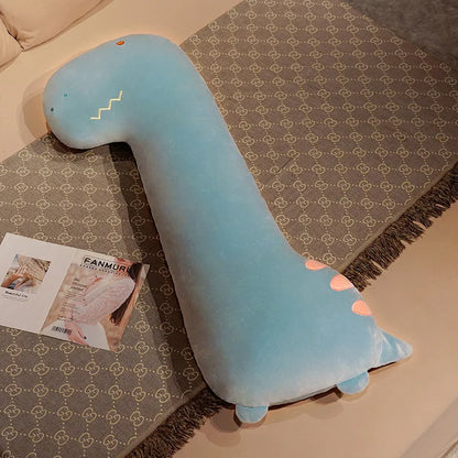 Giant Long Animal Plush Pillow – Fox, Dinosaur & Crocodile Body Pillow