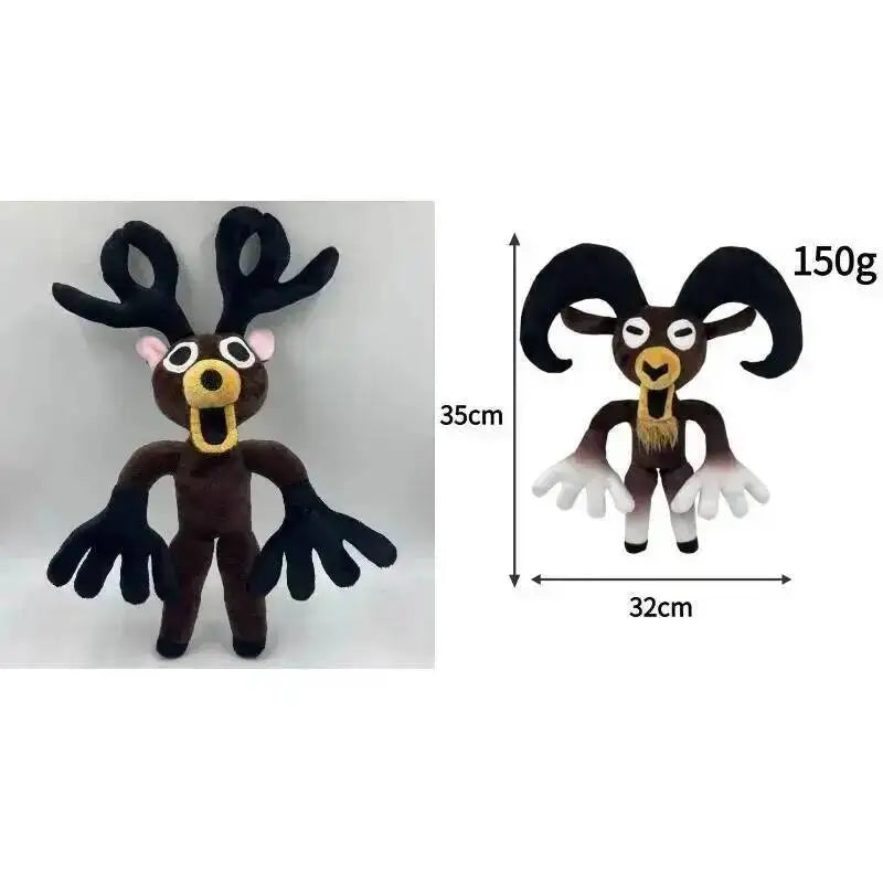 Forest Animal Plush Toy – Elk Deer & Owl Stuffed Doll