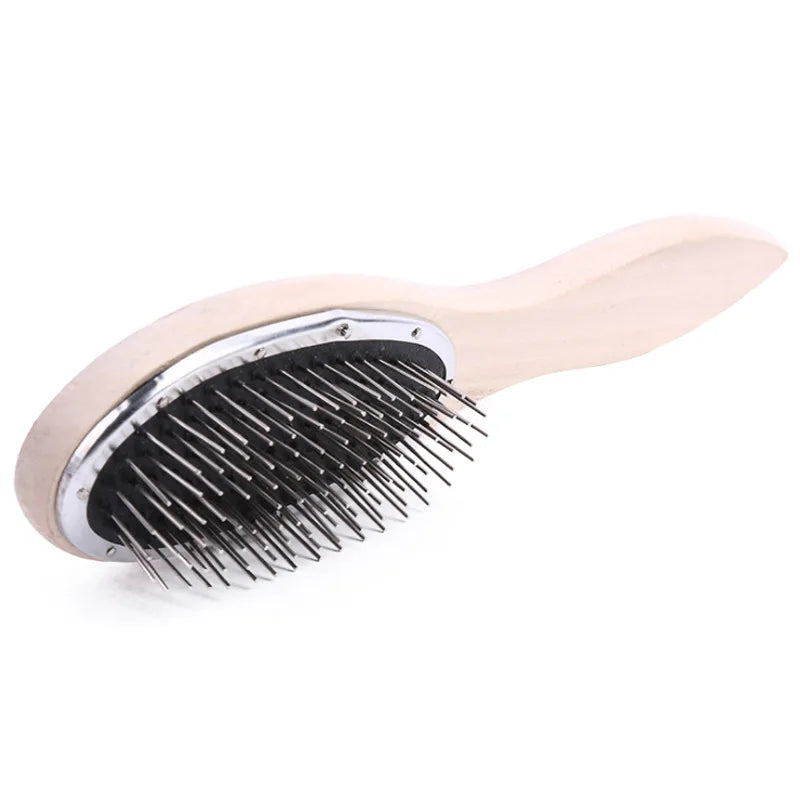Professional Brush For Wig Anti Static Steel Comb for Tangle Hair Extensions Training