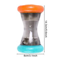 Interactive Dumbbell Food Dispensing Puzzle Toy – Durable Treat Ball for Dogs & Cats