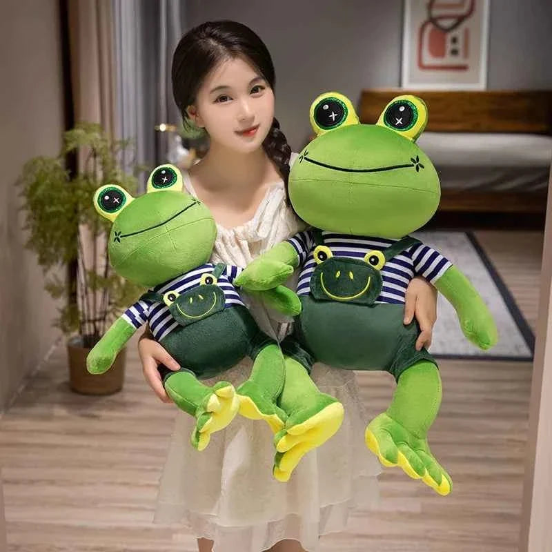 Cute Frog Stuffed Plush Toy Animal Frog Children