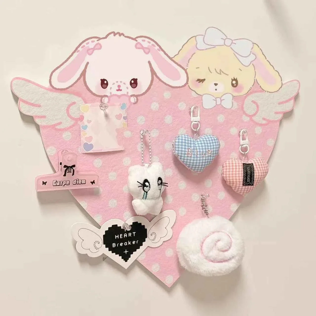 New Cute Cartoon Bunny Felt Decoration Cork Board Wall Wall