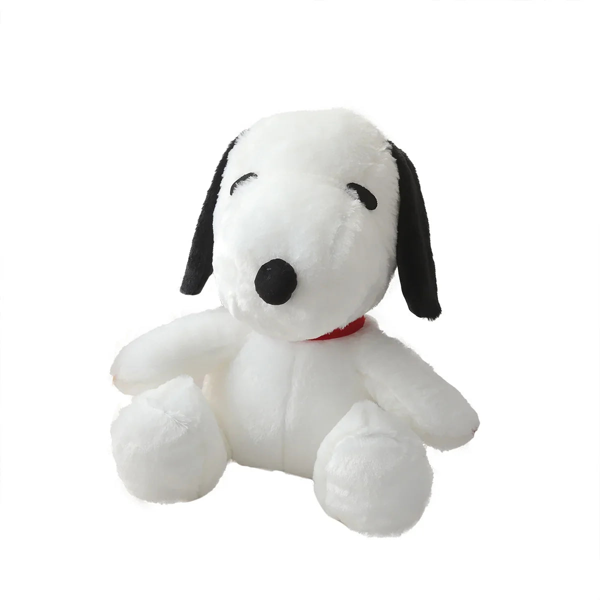 White Cartoon Dog Plush Pillow – Soft Stuffed Animal Doll