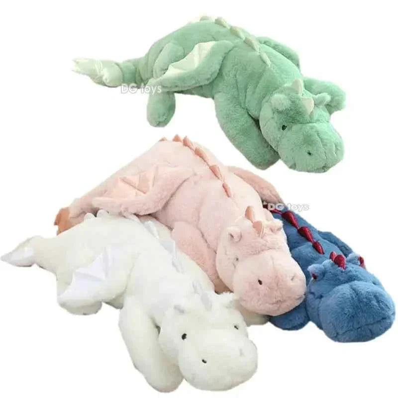 Giant Winged Dragon Plush Toy – Soft Flying Dragon Body Pillow