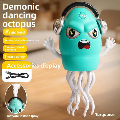 Kawaii Dancing Octopus Electronic Pet Toy – USB Rechargeable Interactive Kids Toy (6 Colors)