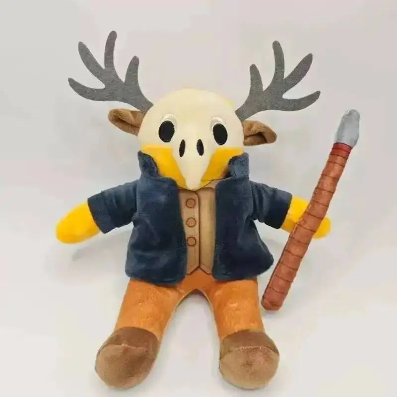 Forest Animal Plush Toy – Elk Deer & Owl Stuffed Doll