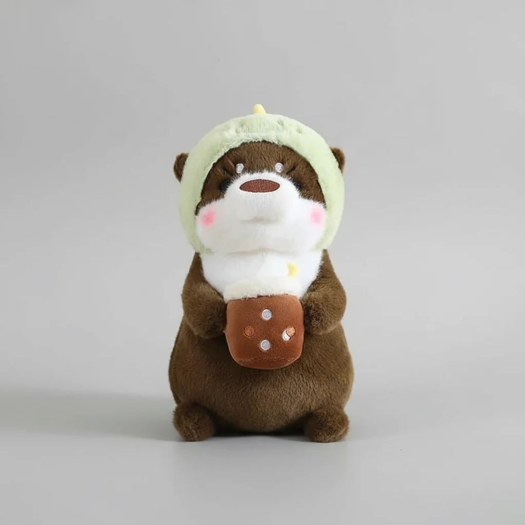 Kawaii Otter Plush Pillow – Soft Dinosaur Rabbit Unicorn Stuffed Animal