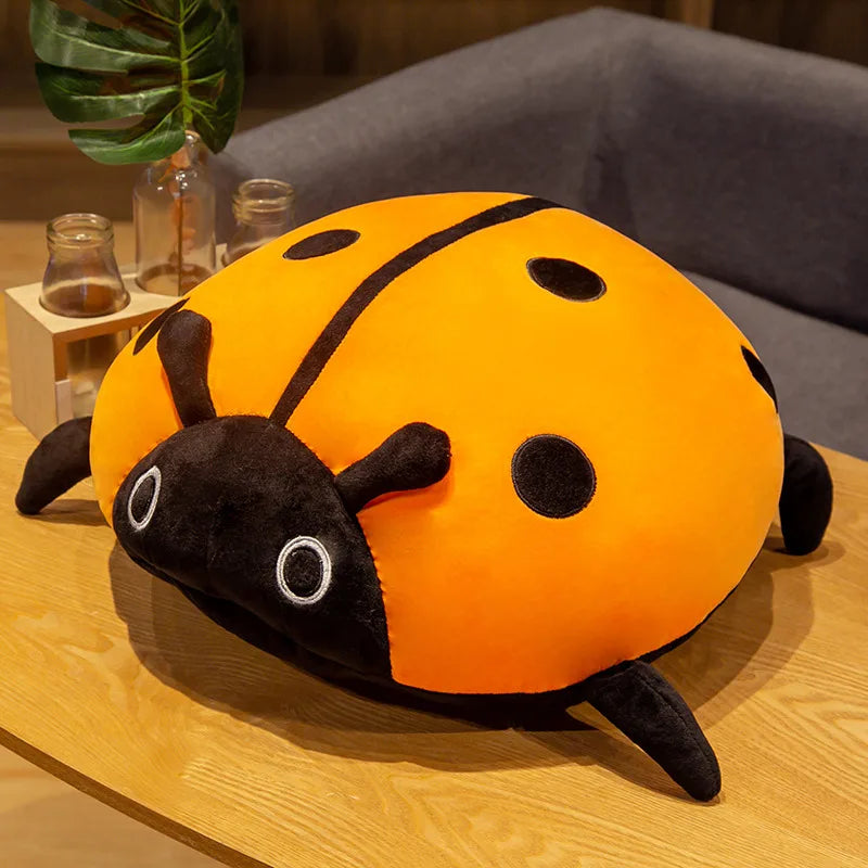 Cute Ladybug Plush Toy – Soft Ladybird Pillow Cushion