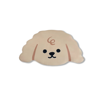 Kawaii Cartoon Diatomaceous Earth Pet Mat – Water-Absorbent Quick-Drying Non-Slip Dog & Cat Dining Kennel Mat (3 Designs, 4 Sizes)