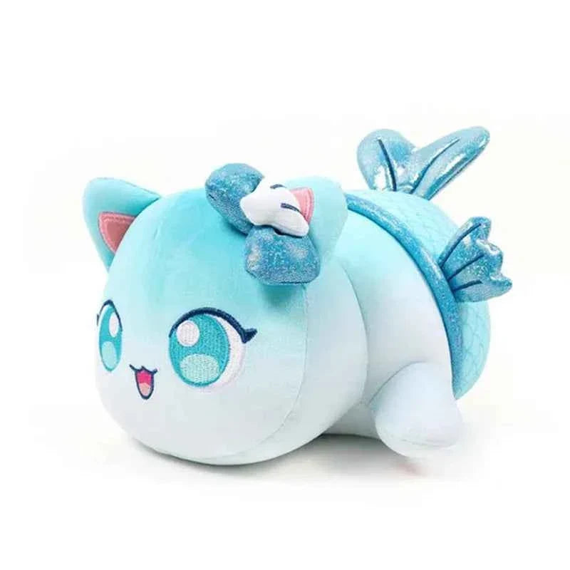 Food Cat Plush Pillow – 9.8" (25cm) Cute Snack Cat Stuffed Toy