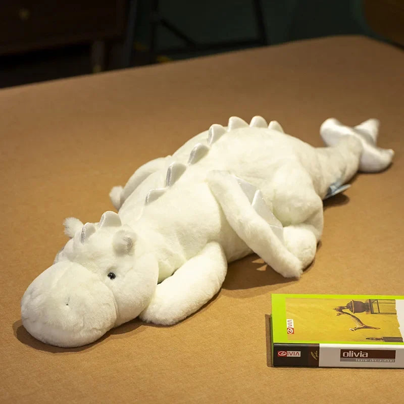 Giant Winged Dragon Plush Toy – Soft Flying Dragon Body Pillow