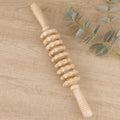 Wooden Therapy Massager Roller Trigger Point Massager Stick for Fascia Cellulite Muscle & Abdomen Body, Muscle Belly Relief Too