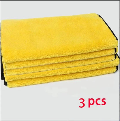 Car Wash Gloves Chenille Coral Fleece Gloves Washing Wiper Car Cleaning Towel Auto Dust Washer Mitt Car Cleaning Accessories