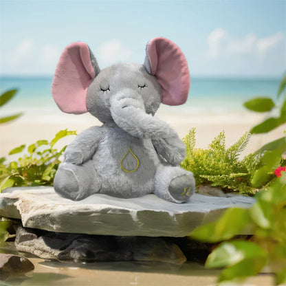 Breathing Teddy Bear Plush Toy – Music & Light Interactive Companion