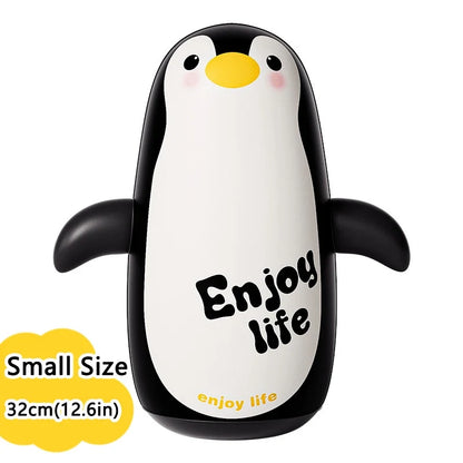 Kawaii Panda Inflatable Punching Bag Tumbler – Kids Boxing Wobbler Bop Bag Indoor Outdoor Toy (2 Sizes)