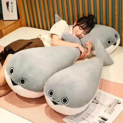 Sacabambaspis Plush Toy – Giant Lifelike Prehistoric Fish Stuffed Pillow